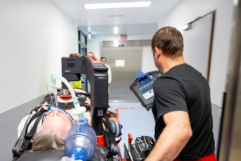 corpuls cpr deployment in hospital